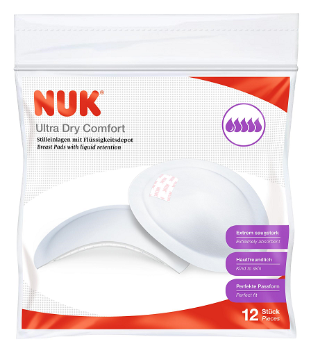 NUK Подплънки за кърмачка Ultra Dry, 12бр.