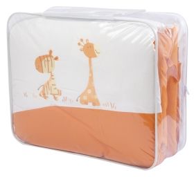 Бебешки спален комплект BabyHit *Жираф* 8 части 60x120 см