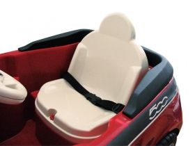 Детска акумулаторна кола Peg Perego FIAT 500 REMOTE CONTROL RED 6V с дистанционно