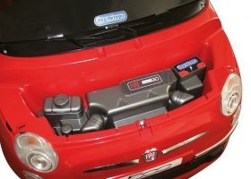 Детска акумулаторна кола Peg Perego FIAT 500 REMOTE CONTROL RED 6V с дистанционно