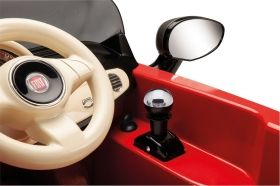 Детска акумулаторна кола Peg Perego FIAT 500 REMOTE CONTROL RED 6V с дистанционно