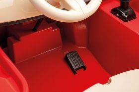 Детска акумулаторна кола Peg Perego FIAT 500 REMOTE CONTROL RED 6V с дистанционно