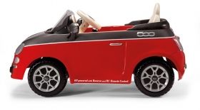 Детска акумулаторна кола Peg Perego FIAT 500 REMOTE CONTROL RED 6V с дистанционно