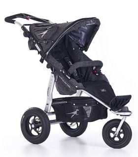 Бебешка комбинирана количка TFK JOGGSTER Twist Premium line Меланж Антрацит