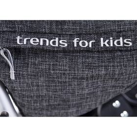 Бебешка комбинирана количка TFK JOGGSTER Twist Premium line Меланж Антрацит