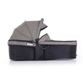 Бебешка количка за близнаци TFK Twinner Twist Duo Premium Line Антрацит