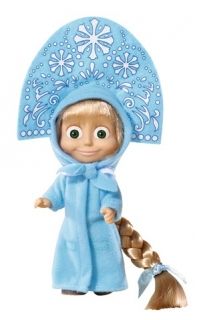 Simba Masha and The Bear - Кукла Маша със зимна рокля