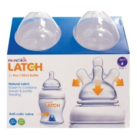 Munchkin - Комплект шишета антиколик Latch 2бр. 125 мл.