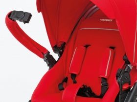 Foppapedtetti Бебешка количка 3 в 1 - 3Chic red