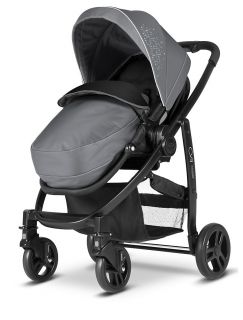 Graco - Бебешка количка 3 в 1 Evo Charcoal