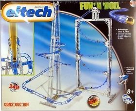 Eitech Exclusive - Метален конструктор *Marble Run Fun`n Roll* - 340 части