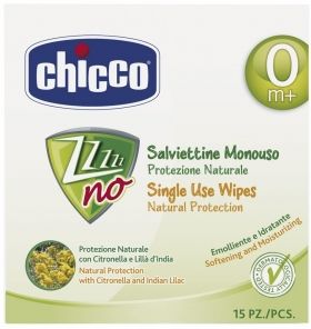 Chicco Кърпички против комари Zanza No