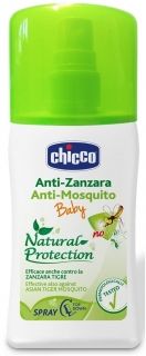 Chicco Спрей против комари, 100 мл. Zanza No Natural Protection