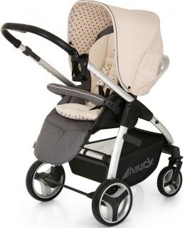 Бебешка количка 3в1 Hauck LACROSSE All in One Dots Grey 2015