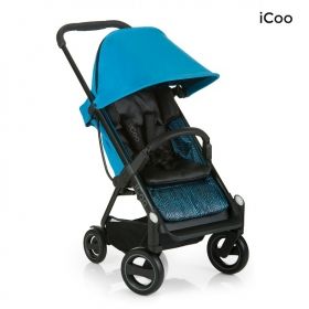 Комбинирана бебешка количка I'Coo Acrobat Fishbone Blue