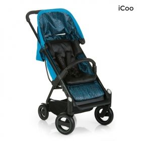 Комбинирана бебешка количка I'Coo Acrobat Fishbone Blue