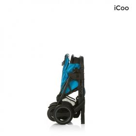 Комбинирана бебешка количка I'Coo Acrobat Fishbone Blue