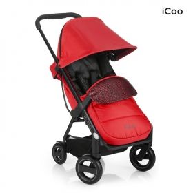 Комбинирана бебешка количка I'Coo Acrobat Fishbone Red