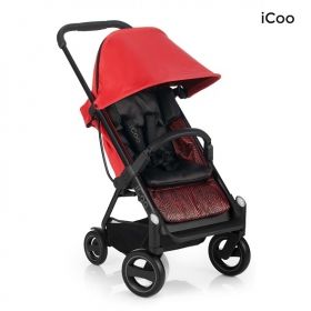 Комбинирана бебешка количка I'Coo Acrobat Fishbone Red