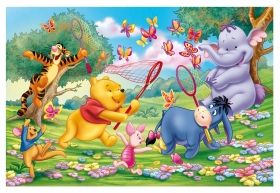 Детски пъзел 2в1 Мечо Пух Winnie The Pooh Lisciani 108 части