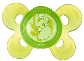 Chicco - Силиконова залъгалка Physio Comfort Green 12м+ 