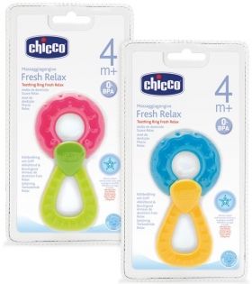 Chicco - Бебешка чесалка за изстудяване *Ринг*