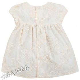 Mayoral - Бебешка рокля *Vintage White Rose*