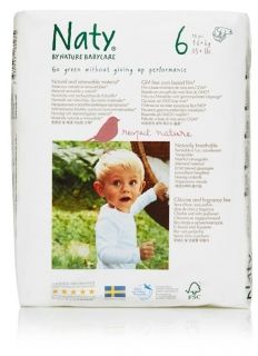 Бебешки еко пелени NATY NATURE BABYCARE 2-5 кг - 26 бр
