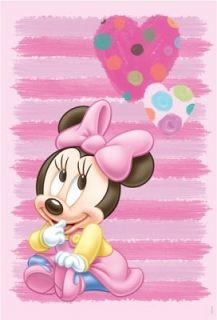 Vasilas Home Килим за детска стая Baby Minnie Mouse 160х240 см