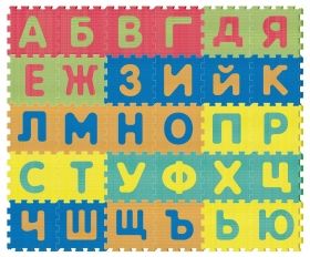 Sun Ta Toys Мек пъзел-килим с българската азбука 
