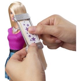 BARBIE Кукла с фризьорски салон с брокат