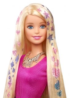 BARBIE Кукла с фризьорски салон с брокат