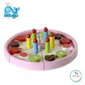Beluga - Дървена играчка *Торта*