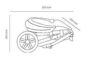 Бебешка комбинирана количка TAKO V-Road Цвят Бежово