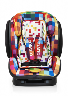 Детско столче за кола Cosatto HUG Isofix (9-36 кг) Pixelate