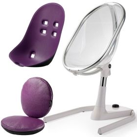 Мултифункционален стол за хранене Mima Moon Aubergine