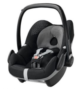 Бебешко столче за кола Maxi Cosi Pebble (0-13kg) Black Raven 2015