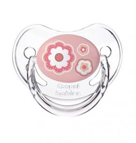 Canpol - Силиконова анатомична залъгалка *Newborn Baby* 6-18м. - розова