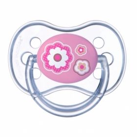 Canpol - Силиконова залъгалка *Newborn Baby* 0-6м. - розова