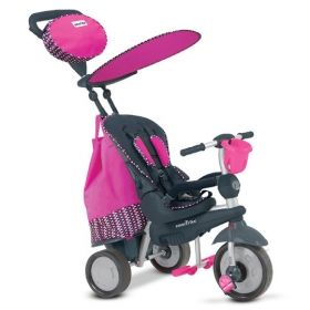 Детска триколка 5 в 1 Smart Trike Splash - Розова