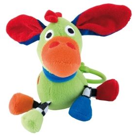 Canpol - Мека дрънкаща играчка *Crazy Animals* 3м+ магаренце