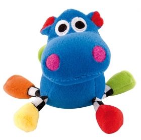 Canpol - Мека дрънкаща играчка *Crazy Animals* 3м+ хипопотамче