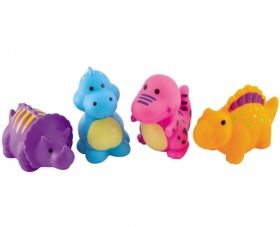 Canpol - Гумени играчки за баня *Dino *0м+