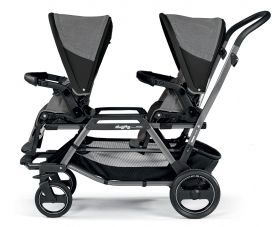 Peg Perego Бебешка количка за близнаци DUETTE Piroet Sportivo Blue