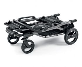 Peg Perego Бебешка количка за близнаци DUETTE Piroet Sportivo Blue
