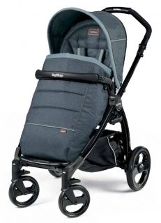Комбинирана бебешка количка Peg Perego BOOK PLUS Completo Pop Up Blue Denim 2017