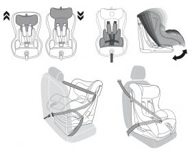 Детско столче за кола Peg Perego VIAGGIO 0+/1 CONVERTIBILE (0-18 кг) Sand