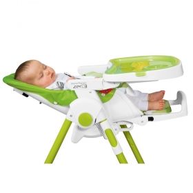 Peg Perego - Детско столче за хранене PRIMA PAPPA Follow Me Fragola