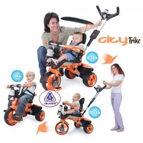 Injusa - Детска триколка City Trike Orange