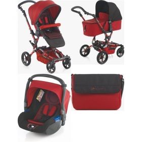 Jane - Бебешка количка Epic Nano Koos 3 в 1 S53 Red 2016